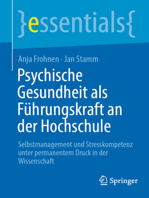 cover image of Psychische Gesundheit als Führungskraft an der Hochschule